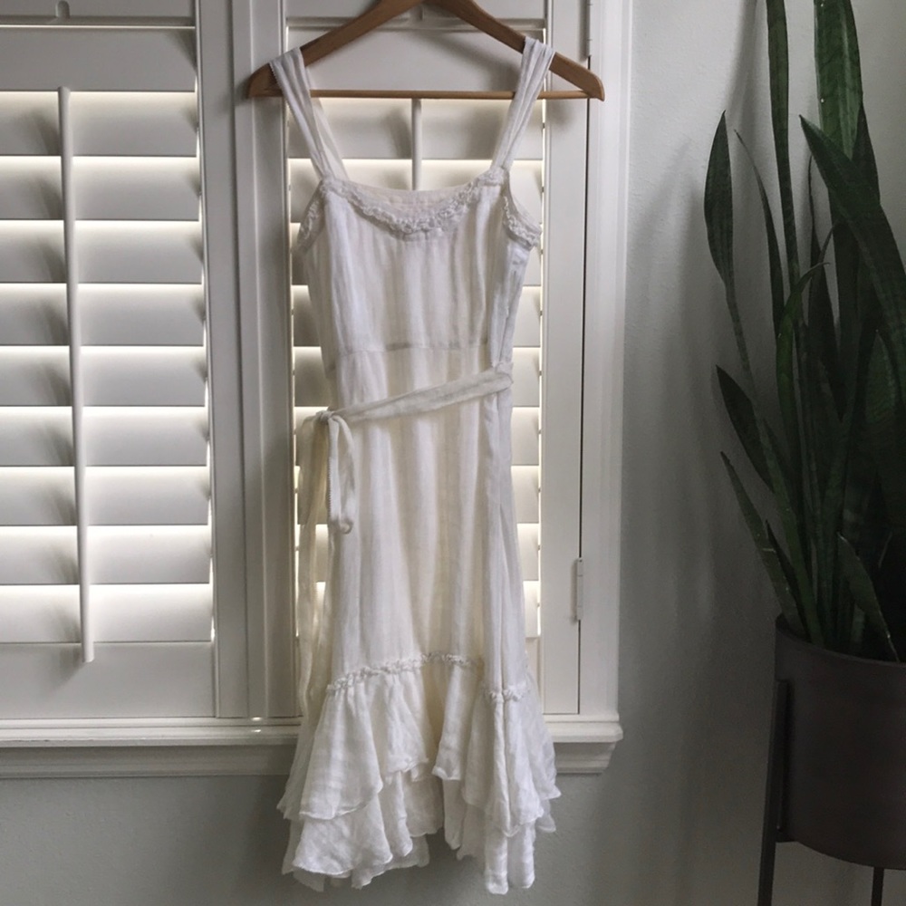 Tory Burch White Linen dress